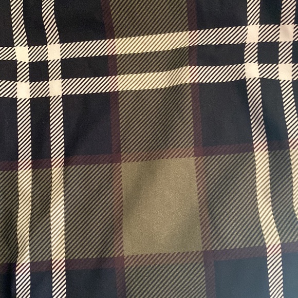 Burberry Tully checkered stretch green leggings - Picture 6 of 10